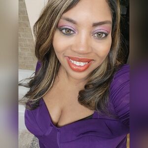 City Chic L/Size 20 Purple Bustier Bodycon Party Dress NWT